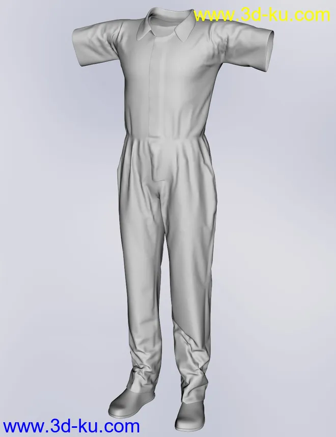 Prison Clothes for Genesis 2 Male(s)模型的图片8