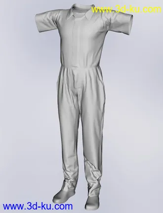 3D打印模型Prison Clothes for Genesis 2 Male(s)的图片