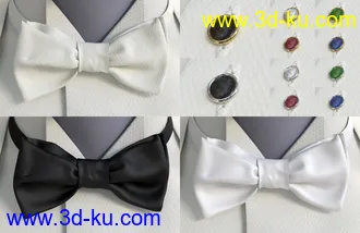3D打印模型PRZ White Tie Outfit for Genesis 8 Male(s)的图片
