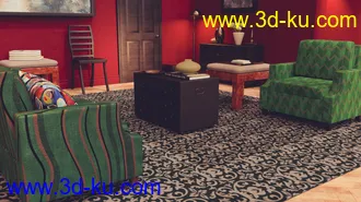 3D打印模型PTF Interior Design Shader Kit的图片