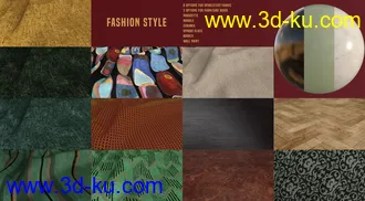 3D打印模型PTF Interior Design Shader Kit的图片