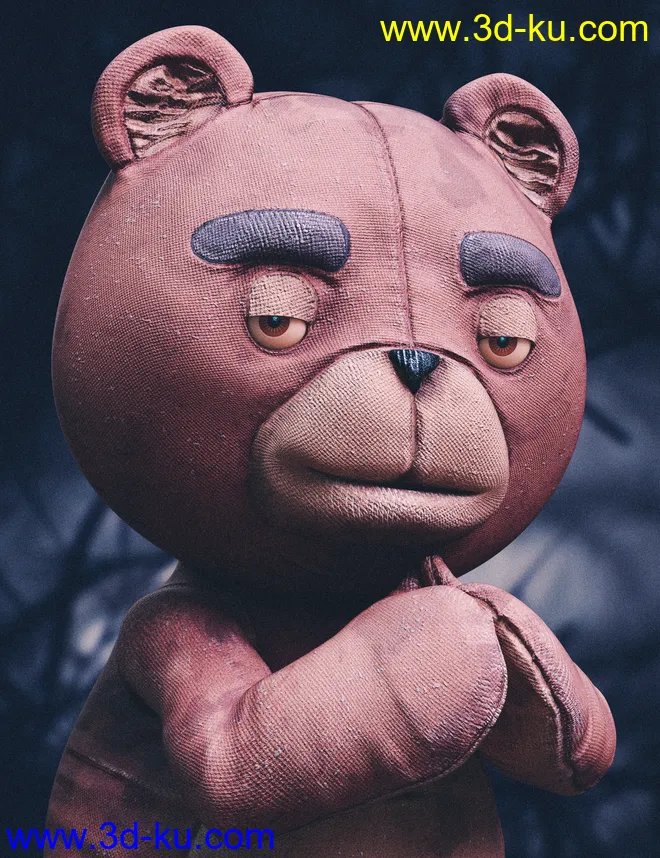 PTF Teddy Cute and Creepy Texture Pack模型的图片10