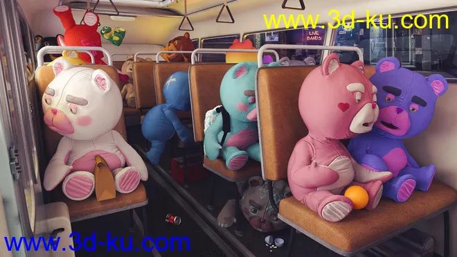 PTF Teddy Cute and Creepy Texture Pack模型的图片11
