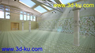 Public Shower Bundle Pack模型的图片4
