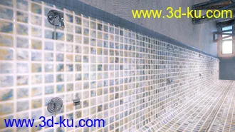 3D打印模型Public Shower Bundle Pack的图片