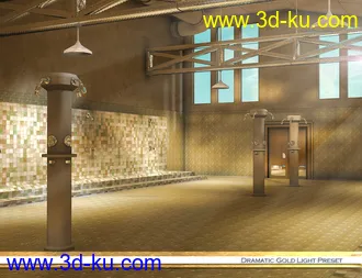3D打印模型Public Shower Bundle Pack的图片