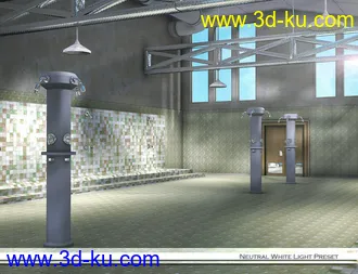 3D打印模型Public Shower Bundle Pack的图片