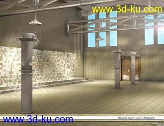 Public Shower Bundle Pack模型的图片34
