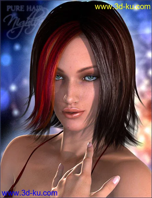 Pure Hair -Nightlife for Genesis模型的图片6