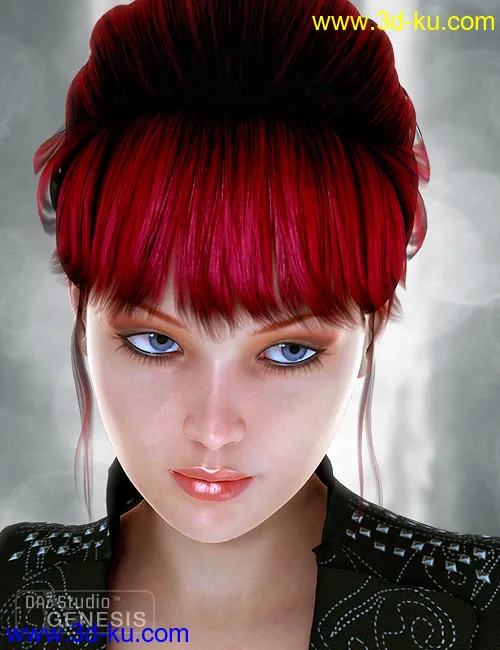 Pure Hair Retro for Genesis模型的图片5