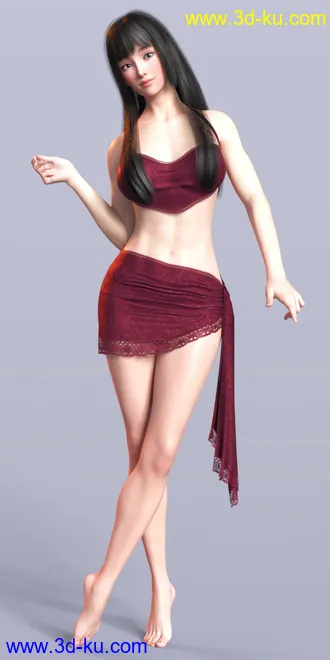 3D打印模型Puspa For Genesis 8 Female的图片
