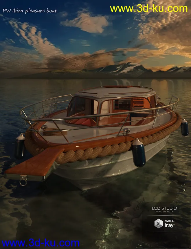 PW Ibiza Pleasure Boat模型的图片2