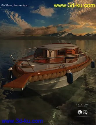 3D打印模型PW Ibiza Pleasure Boat的图片