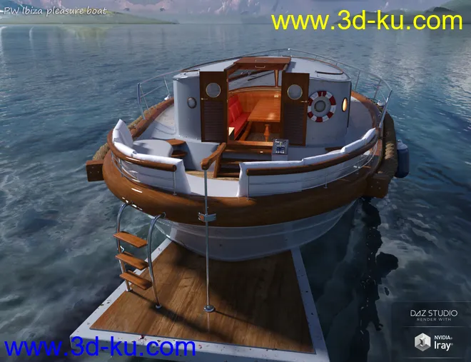 PW Ibiza Pleasure Boat模型的图片4