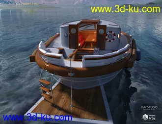 3D打印模型PW Ibiza Pleasure Boat的图片