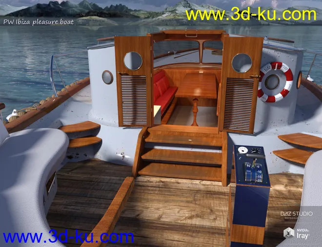 PW Ibiza Pleasure Boat模型的图片6