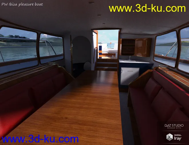 PW Ibiza Pleasure Boat模型的图片7