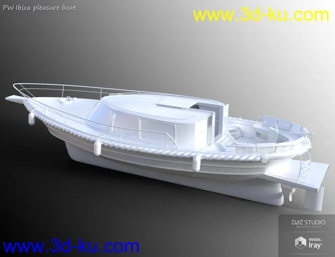 PW Ibiza Pleasure Boat模型的图片9