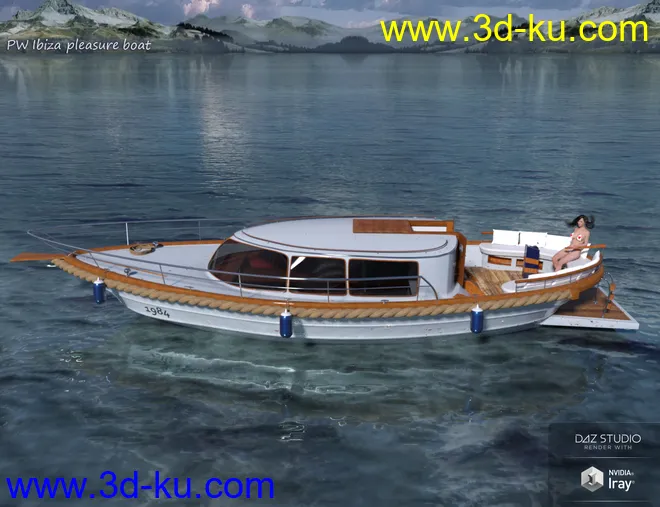 PW Ibiza Pleasure Boat模型的图片10