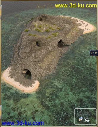 3D打印模型PW Reef Island的图片