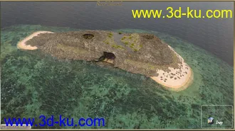 3D打印模型PW Reef Island的图片