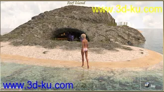 3D打印模型PW Reef Island的图片