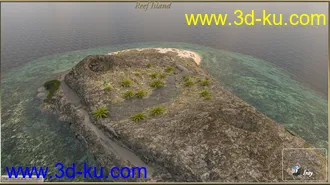 3D打印模型PW Reef Island的图片