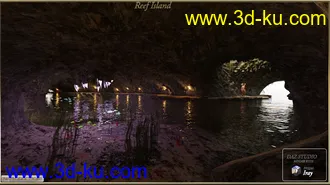 3D打印模型PW Reef Island的图片