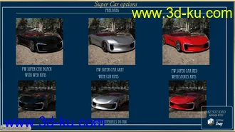 3D打印模型PW Super Car Iray的图片