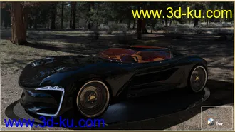 3D打印模型PW Super Car Iray的图片