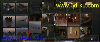 3D打印模型PW World of Tempus Castle的图片