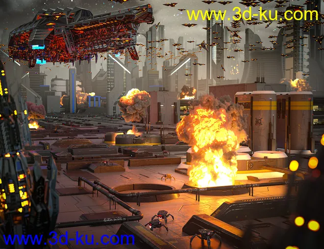 Pyromantix - Volumetric Explosions模型的图片2