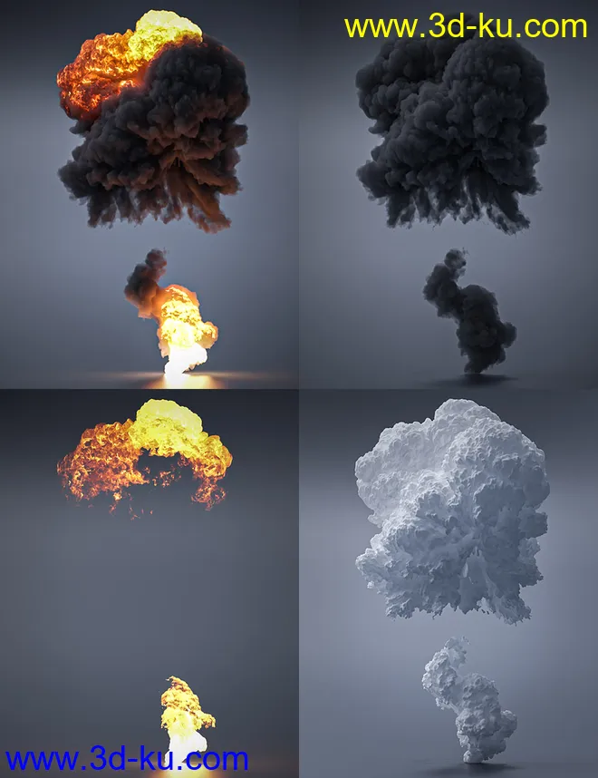 Pyromantix - Volumetric Explosions模型的图片14