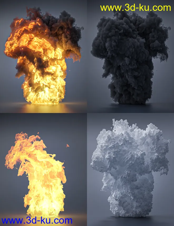 Pyromantix - Volumetric Explosions模型的图片20