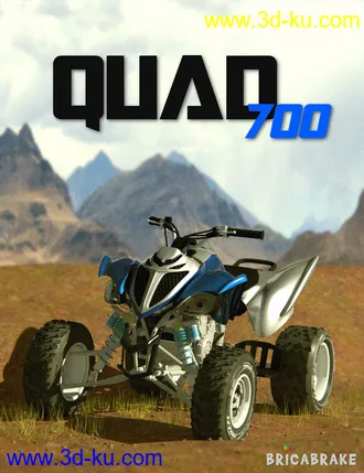 3D打印模型Quad 700的图片