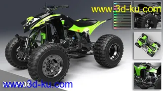 3D打印模型Quad R4 350Z的图片