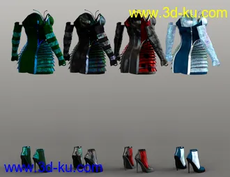 3D打印模型Queen Bee Outfit Textures的图片