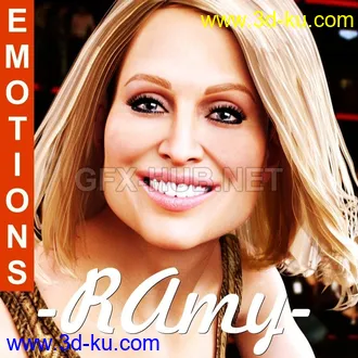 3D打印模型RAmy Emotions for G8F的图片