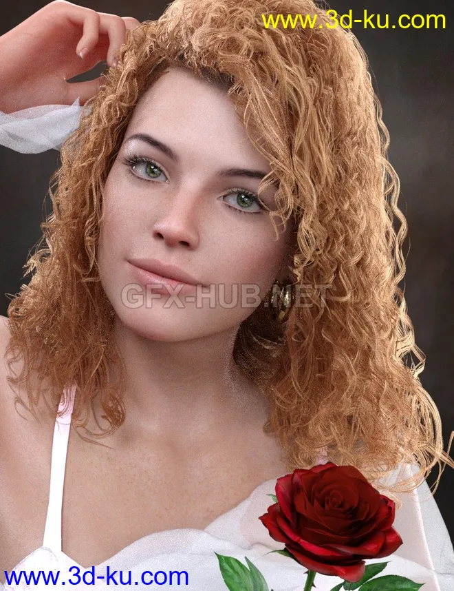 Rapael Tight Curls for G3 and G8 Males and Females模型的图片1