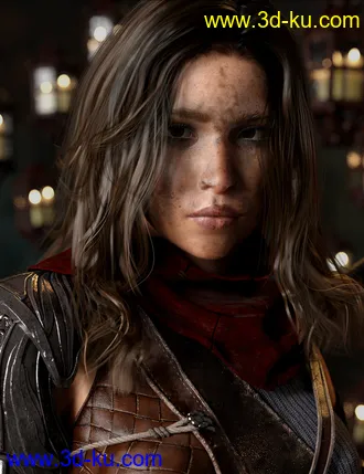 3D打印模型Ravna HD for Genesis 8 Female的图片