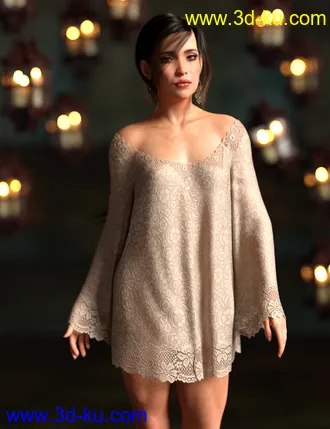 3D打印模型Ravna HD for Genesis 8 Female的图片