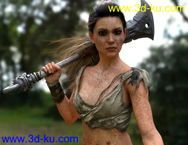 Ravna HD for Genesis 8 Female模型的图片3
