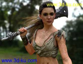 3D打印模型Ravna HD for Genesis 8 Female的图片