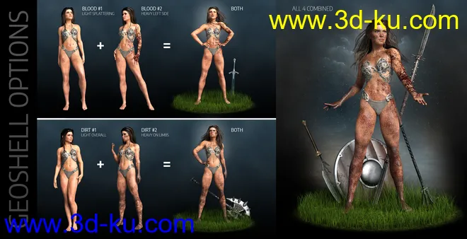 Ravna HD for Genesis 8 Female模型的图片4