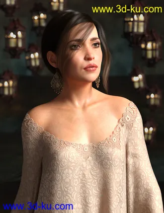 3D打印模型Ravna HD for Genesis 8 Female的图片