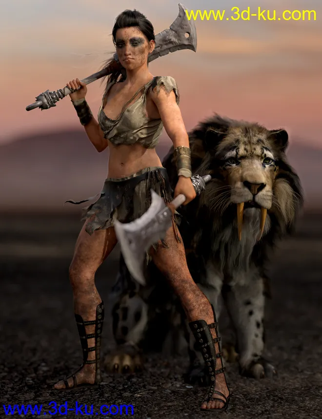 Ravna HD for Genesis 8 Female模型的图片10