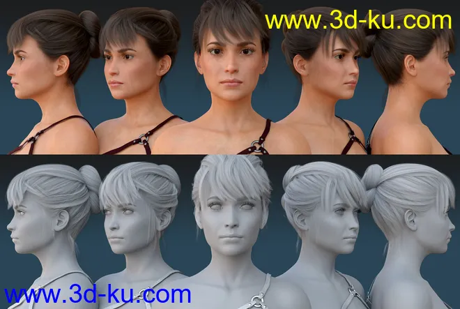 Ravna HD for Genesis 8 Female模型的图片13