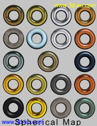 3D打印模型Real Metals for DAZ Studio的图片