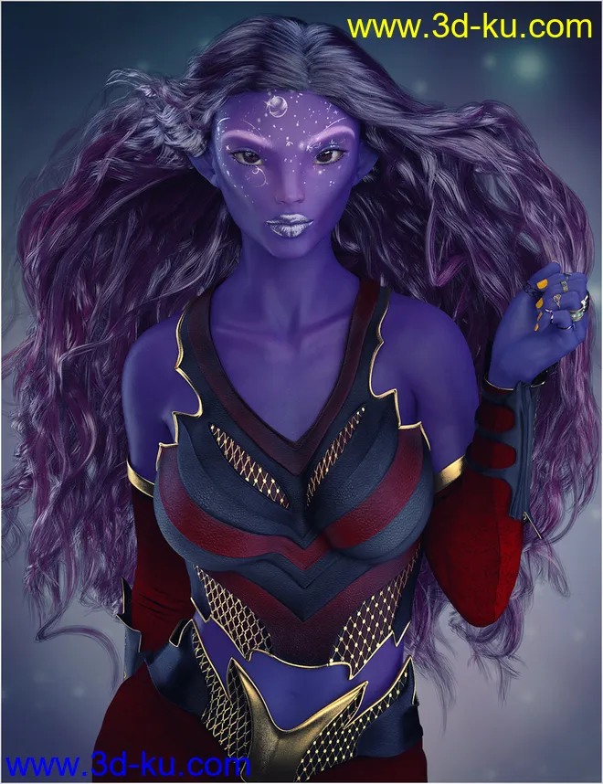 Rebi for Genesis 8 Female模型的图片1