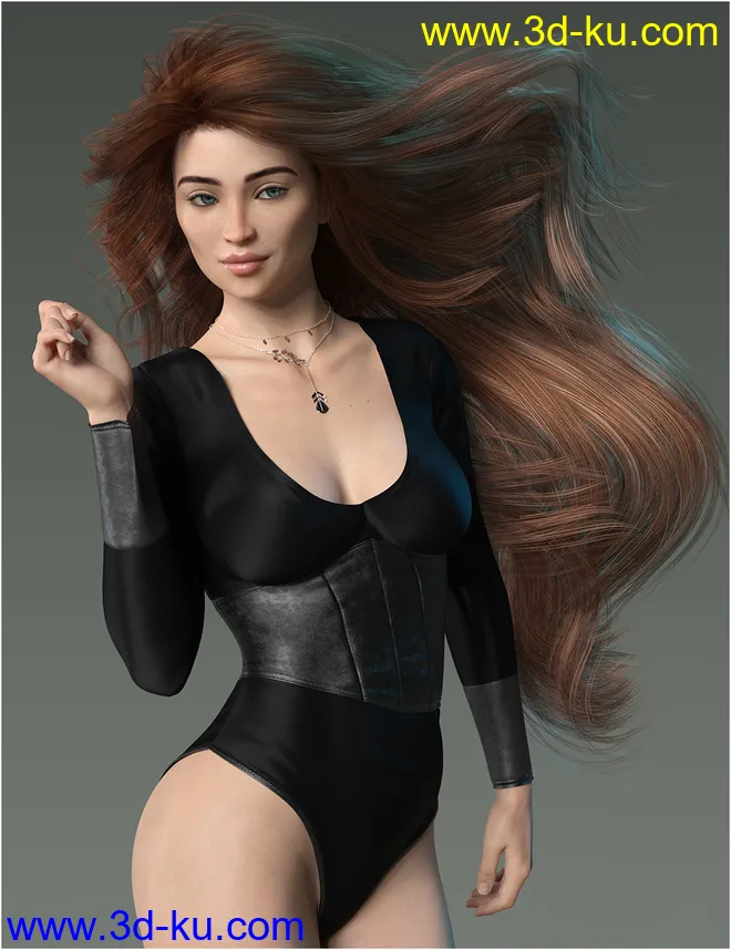 Rebi for Genesis 8 Female模型的图片3